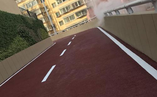 吉木乃彩色路面